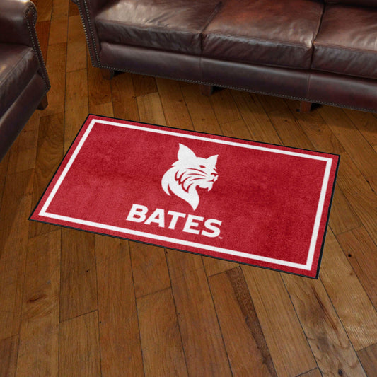 Bates College Bobcats 3ft. x 5ft. Plush Area Rug - Bates College