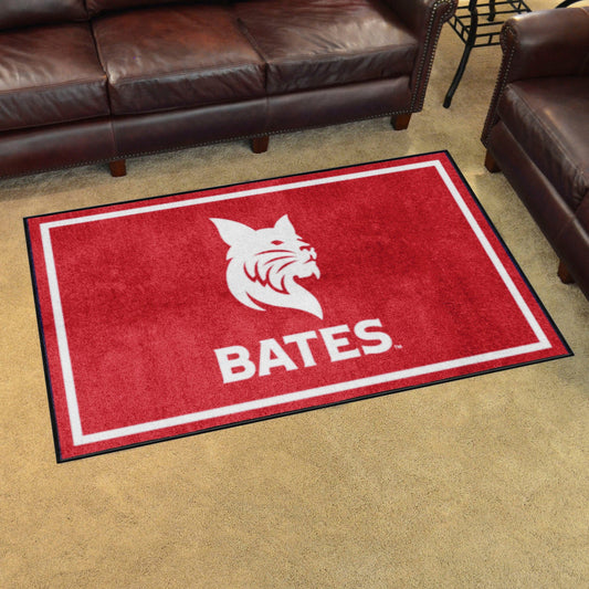 Bates College Bobcats 4ft. x 6ft. Plush Area Rug - Bates College