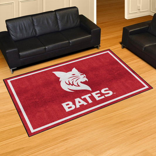 Bates College Bobcats 5ft. x 8 ft. Plush Area Rug - Bates College
