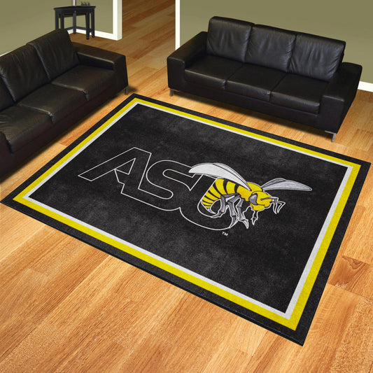 Alabama State Hornets 8ft. x 10 ft. Plush Area Rug - Alabama State