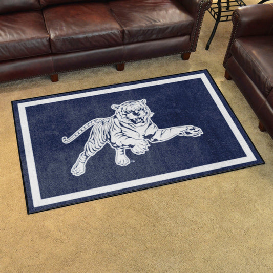 Jackson State Tigers 4ft. x 6ft. Plush Area Rug - Jackson State