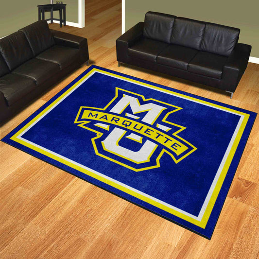 Marquette Golden Eagles 8ft. x 10 ft. Plush Area Rug - Marquette
