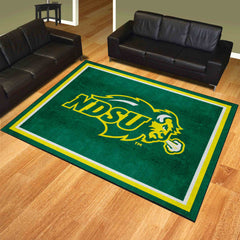 North Dakota State Bison 8ft. x 10 ft. Plush Area Rug - North Dakota State
