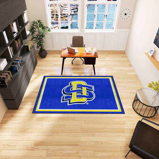 South Dakota State Jackrabbits 5ft. x 8 ft. Plush Area Rug