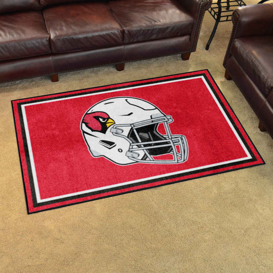 Arizona Cardinals 4ft. x 6ft. Plush Area Rug - Arizona Cardinals