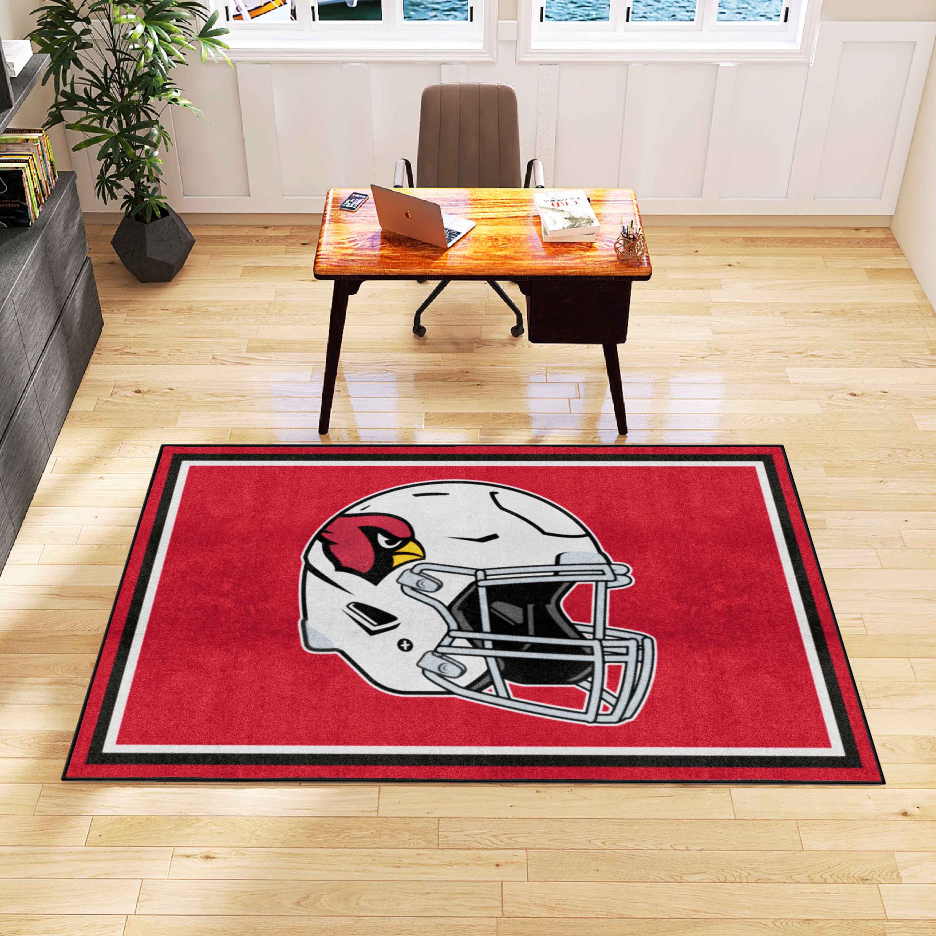 Arizona Cardinals 5ft. x 8 ft. Plush Area Rug - Arizona Cardinals
