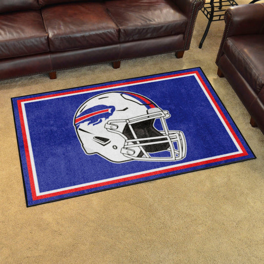 Buffalo Bills 4ft. x 6ft. Plush Area Rug - Buffalo Bills