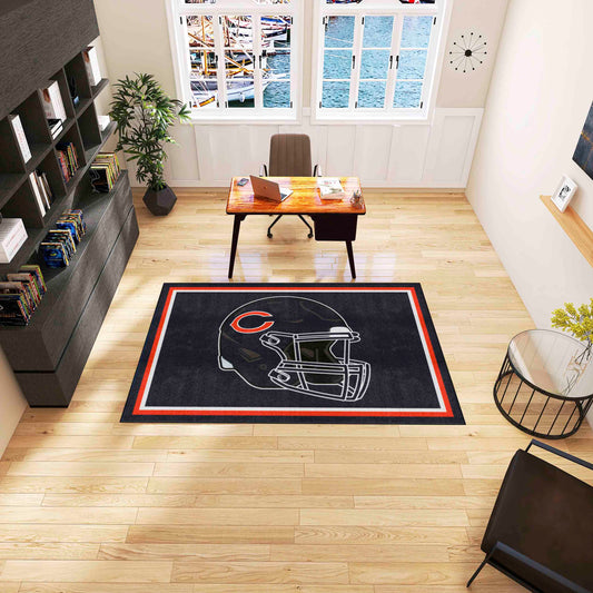 Chicago Bears 5ft. x 8 ft. Plush Area Rug - Chicago Bears
