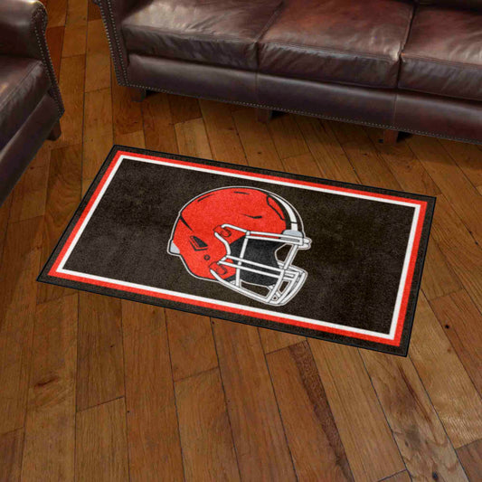 Cleveland Browns 3ft. x 5ft. Plush Area Rug - Cleveland Browns