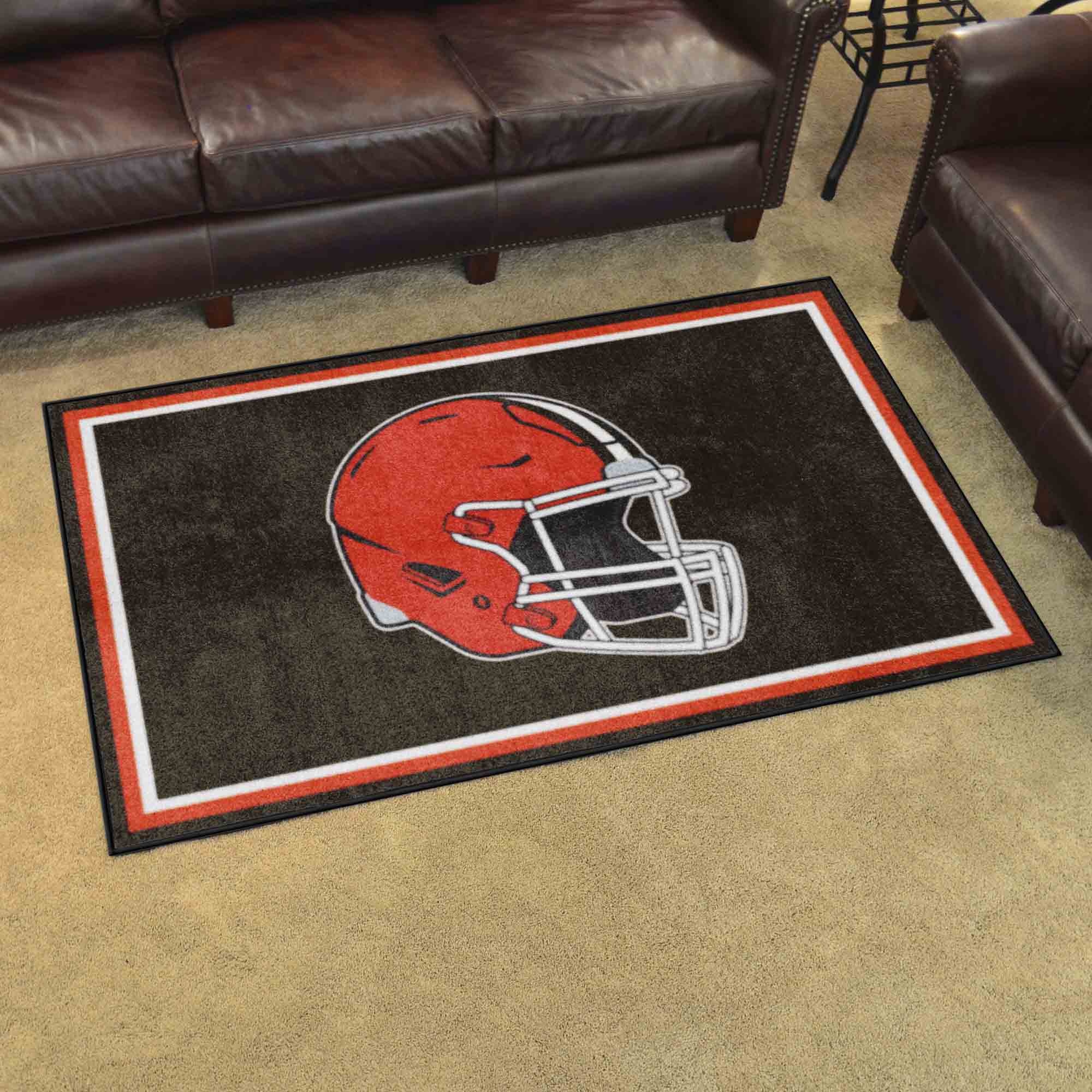 Cleveland Browns 4ft. x 6ft. Plush Area Rug - Cleveland Browns