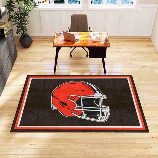 Cleveland Browns 5ft. x 8 ft. Plush Area Rug - Cleveland Browns