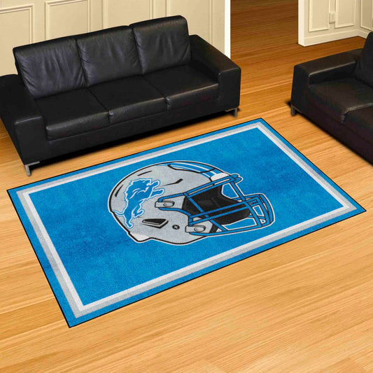Detroit Lions 5ft. x 8 ft. Plush Area Rug - Detroit Lions