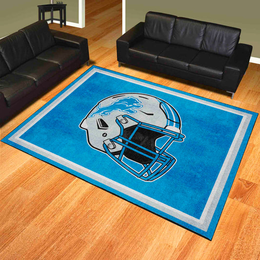 Detroit Lions 8ft. x 10 ft. Plush Area Rug - Detroit Lions