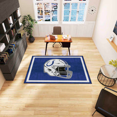 Indianapolis Colts 5ft. x 8 ft. Plush Area Rug - Indianapolis Colts