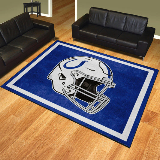 Indianapolis Colts 8ft. x 10 ft. Plush Area Rug - Indianapolis Colts