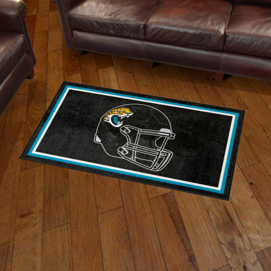 Jacksonville Jaguars 3ft. x 5ft. Plush Area Rug - Jacksonville Jaguars