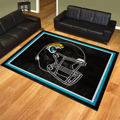 Jacksonville Jaguars 8ft. x 10 ft. Plush Area Rug - Jacksonville Jaguars