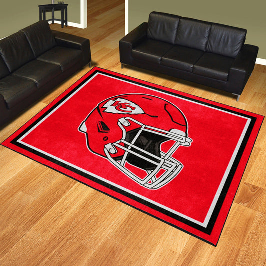 Kansas City Chiefs 8ft. x 10 ft. Plush Area Rug - Kansas City Chiefs