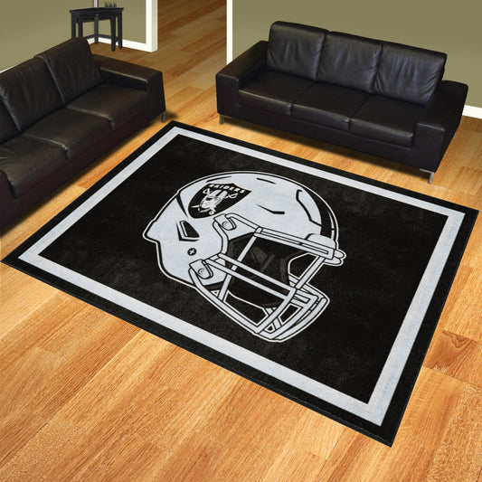 Las Vegas Raiders 8ft. x 10 ft. Plush Area Rug - Las Vegas Raiders