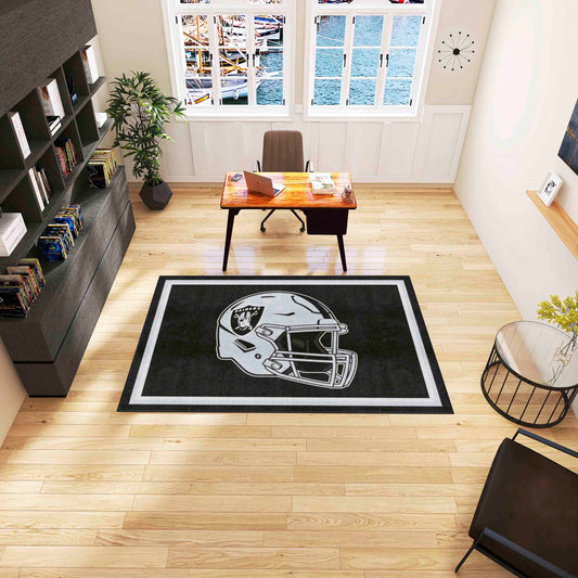 Las Vegas Raiders 5ft. x 8 ft. Plush Area Rug - Las Vegas Raiders