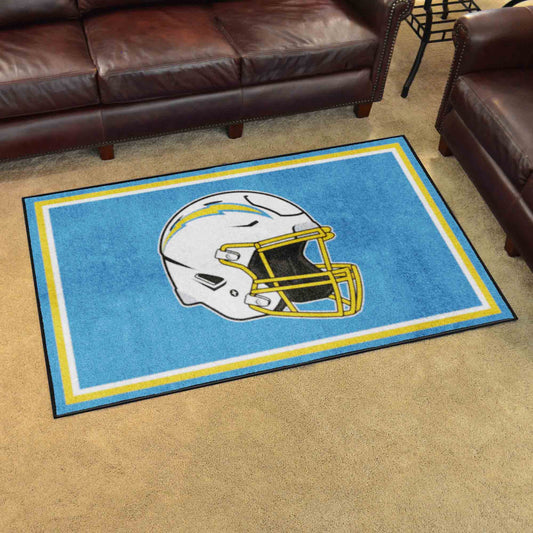 Los Angeles Chargers 4ft. x 6ft. Plush Area Rug - Los Angeles Chargers