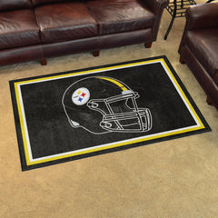 Pittsburgh Steelers 4ft. x 6ft. Plush Area Rug - Pittsburgh Steelers