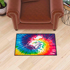 Coastal Carolina Chanticleers Tie Dye Starter Mat Accent Rug - 19in. x 30in. - Coastal Carolina
