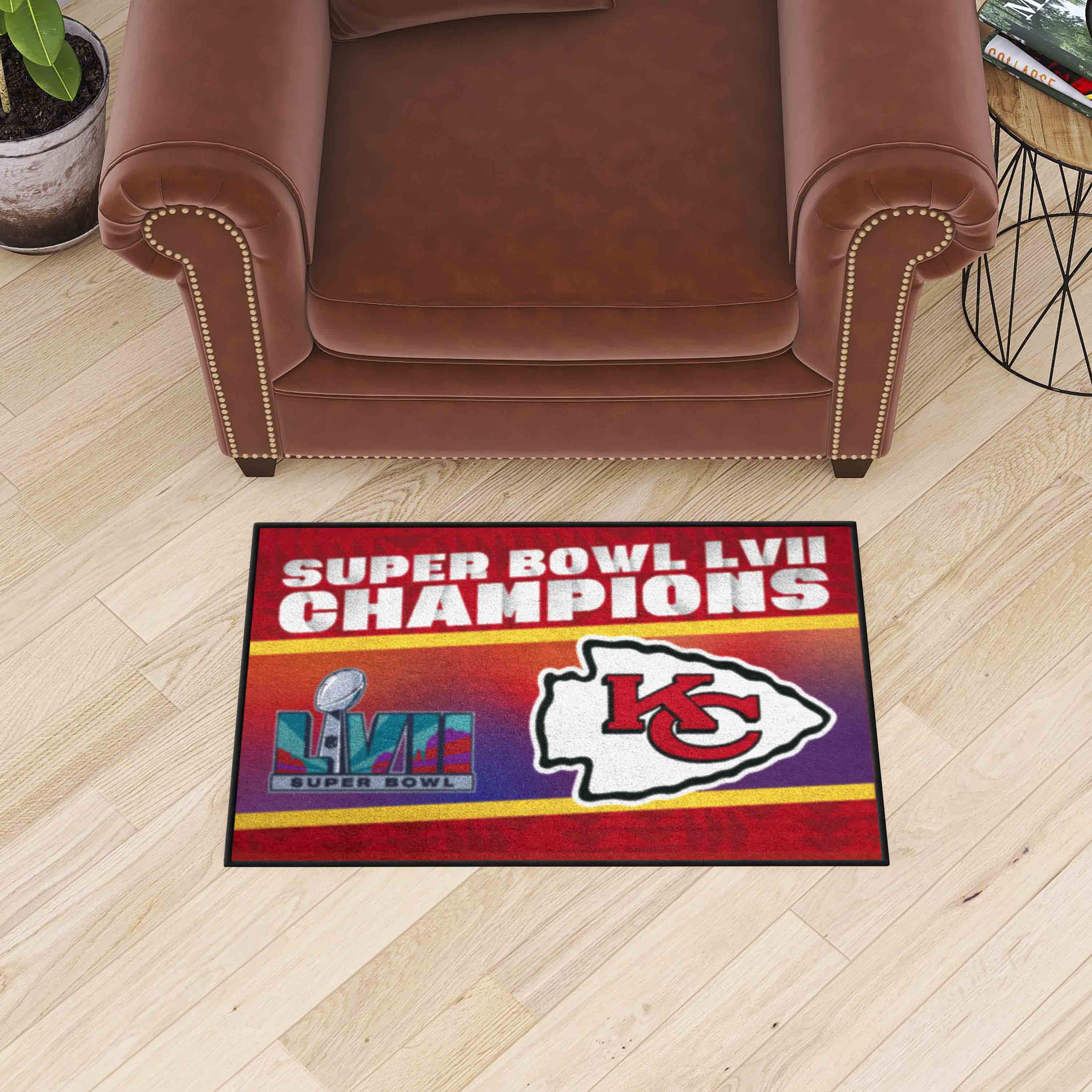 Kansas City Chiefs Super Bowl LVII Starter Mat - Kansas City Chiefs