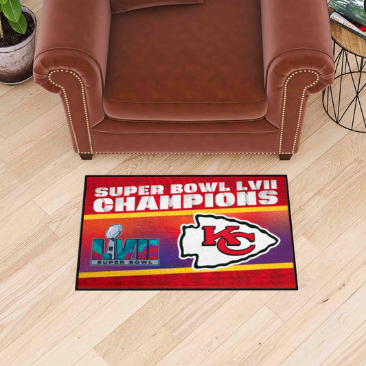 Kansas City Chiefs Super Bowl LVII Starter Mat - Kansas City Chiefs