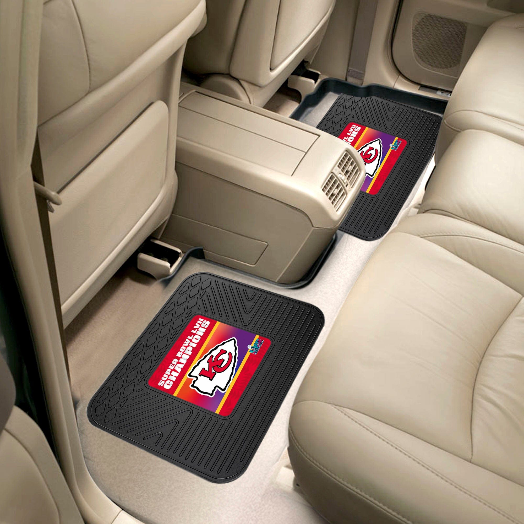 Kansas City Chiefs Super Bowl LVII 2 Utility Mats - Kansas City Chiefs