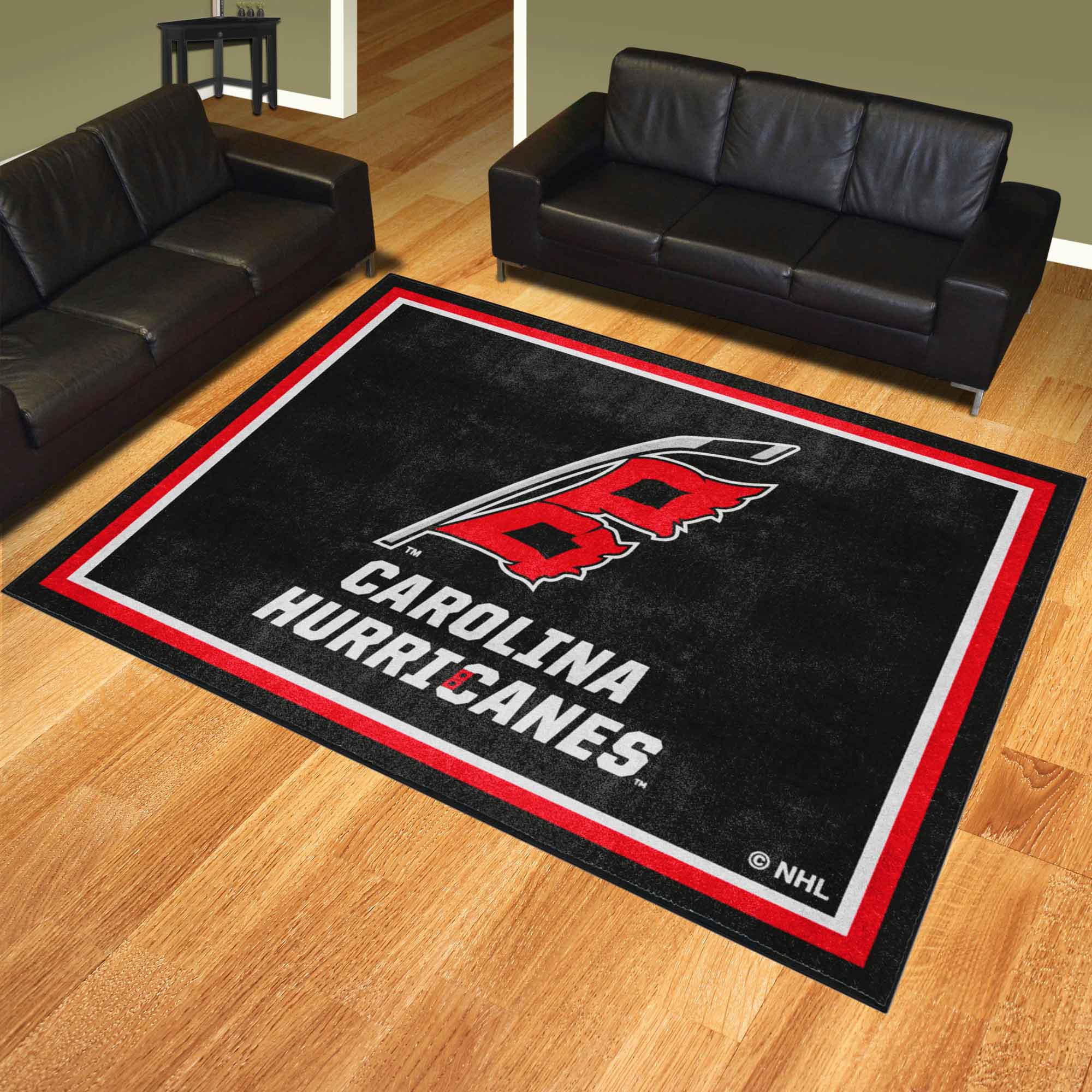 Carolina Hurricanes 8ft. x 10 ft. Plush Area Rug - Carolina Hurricanes