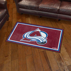 Colorado Avalanche 3ft. x 5ft. Plush Area Rug - Colorado Avalanche
