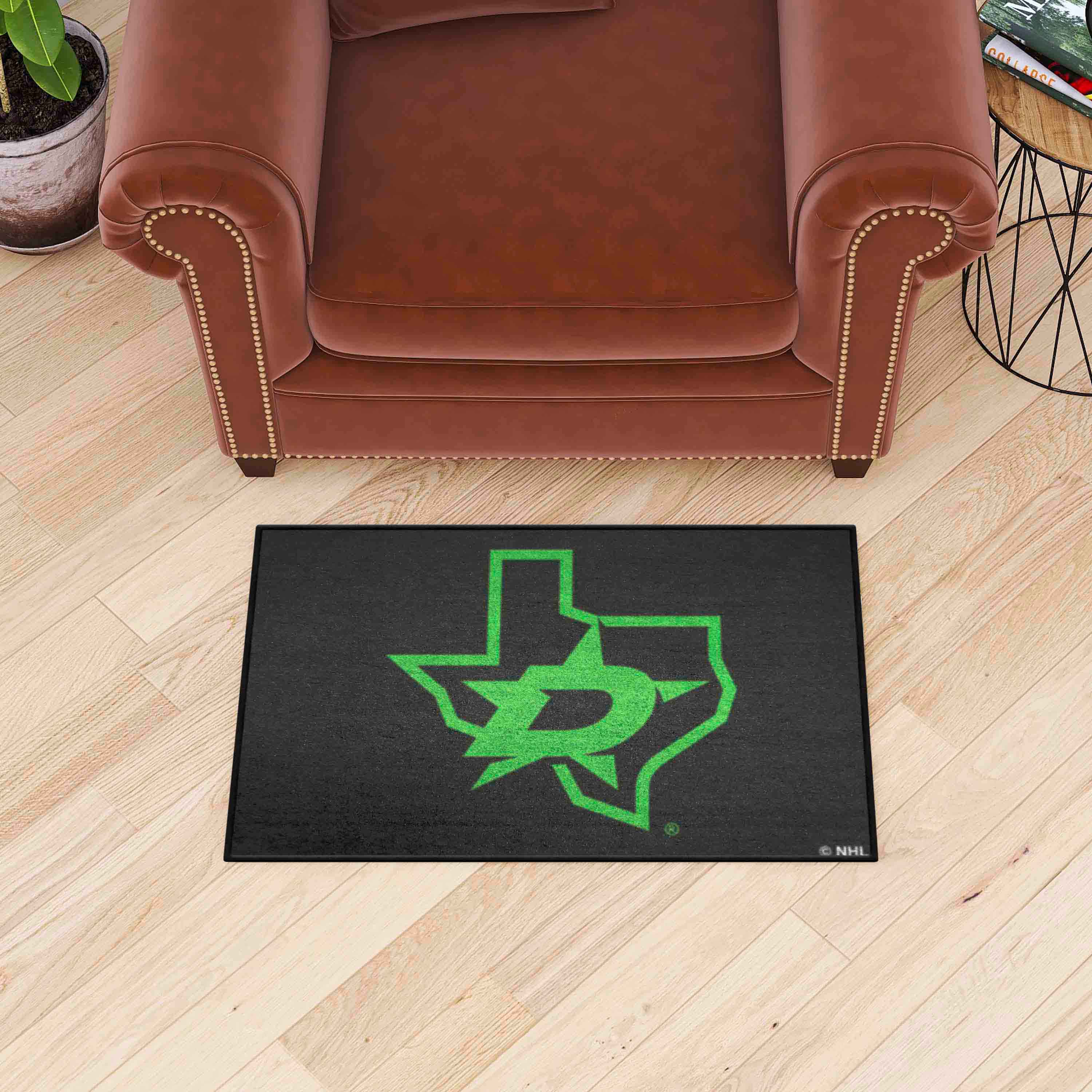 Dallas Stars Starter Mat Accent Rug - 19in. x 30in. - Dallas Stars