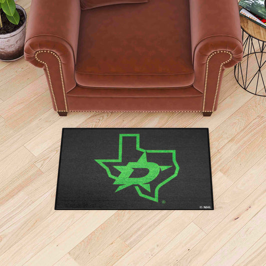 Dallas Stars Starter Mat Accent Rug - 19in. x 30in. - Dallas Stars