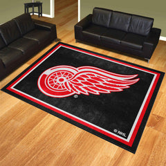 Detroit Red Wings 8ft. x 10 ft. Plush Area Rug - Detroit Red Wings