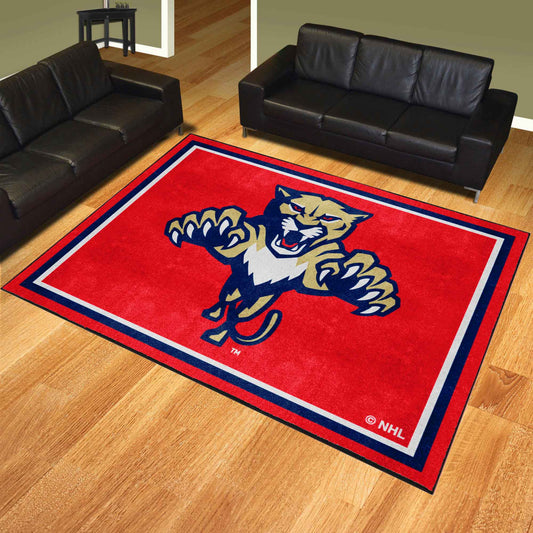 Florida Panthers 8ft. x 10 ft. Plush Area Rug - Florida Panthers