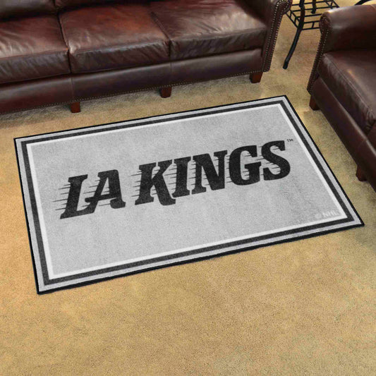 Los Angeles Kings 4ft. x 6ft. Plush Area Rug - Los Angeles Kings