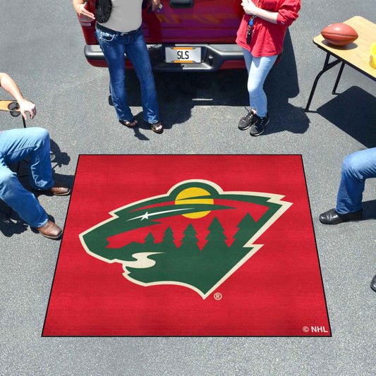 Minnesota Wild Tailgater Rug - 5ft. x 6ft. - Minnesota Wild