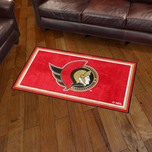 Ottawa Senators 3ft. x 5ft. Plush Area Rug - Ottawa Senators