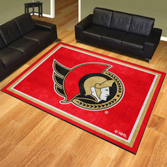 Ottawa Senators 8ft. x 10 ft. Plush Area Rug - Ottawa Senators
