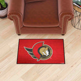 Ottawa Senators Starter Mat Accent Rug - 19in. x 30in. - Ottawa Senators