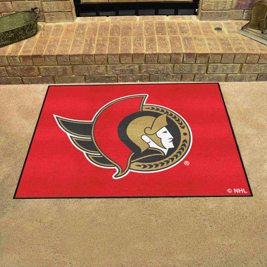 Ottawa Senators All-Star Rug - 34 in. x 42.5 in. - Ottawa Senators