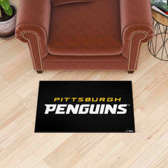 Pittsburgh Penguins Starter Mat Accent Rug - 19in. x 30in. - Pittsburgh Penguins