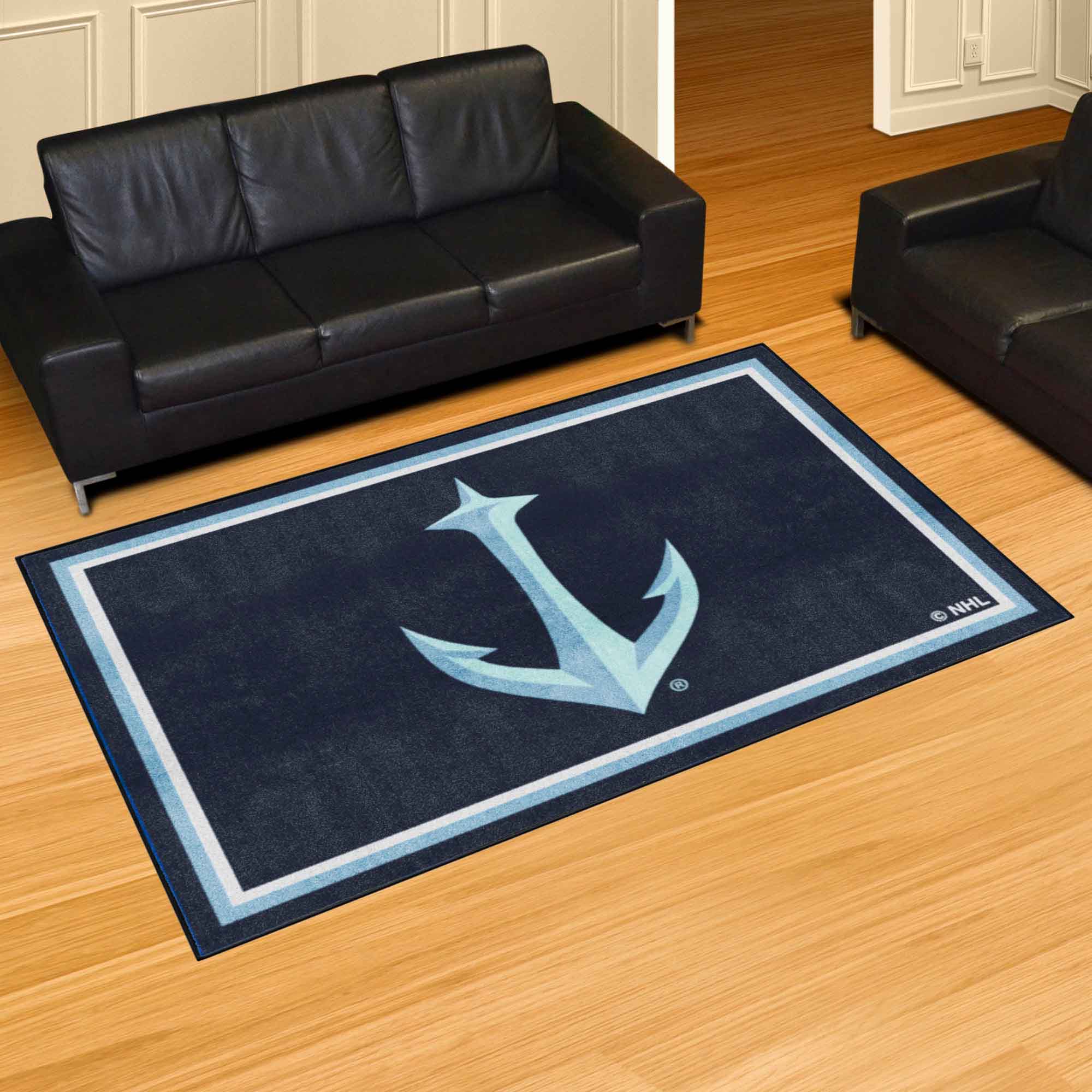 Seattle Kraken 5ft. x 8 ft. Plush Area Rug - Seattle Kraken