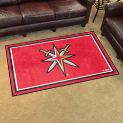 Vegas Golden Knights 4ft. x 6ft. Plush Area Rug