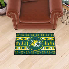 Northern Michigan University Wildcats Holiday Sweater Starter Mat Accent Rug - 19in. x 30in. - Northern Michigan University
