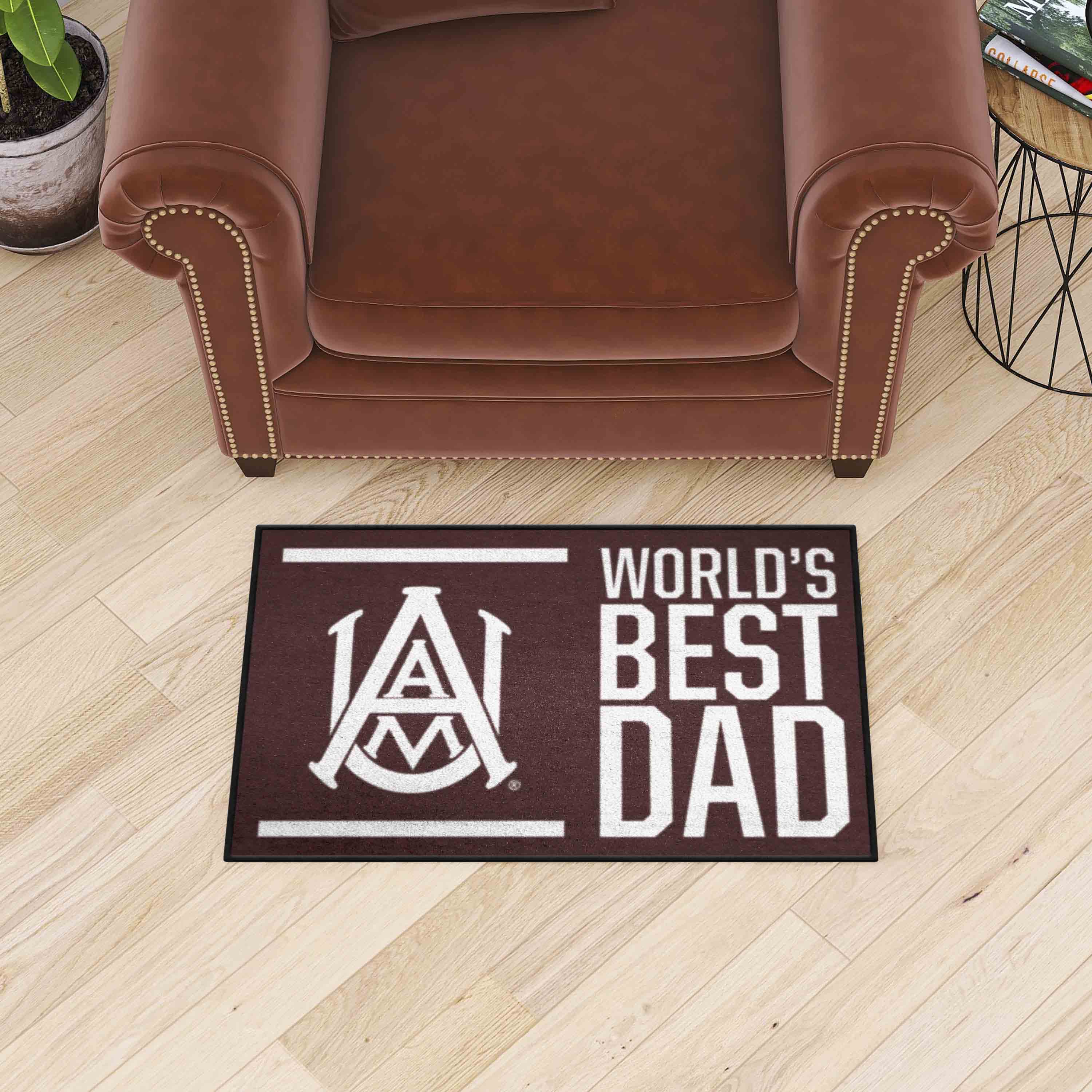 Alabama A&M Bulldogs Starter Mat Accent Rug - 19in. x 30in. - Alabama A&M
