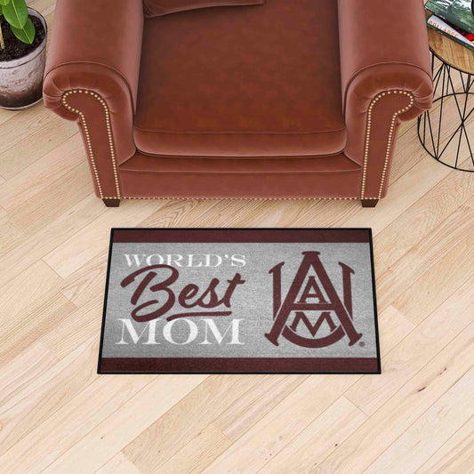 Alabama A&M Bulldogs Starter Mat Accent Rug - 19in. x 30in. - Alabama A&M