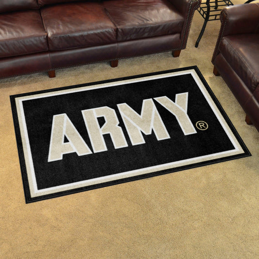 Army West Point Black Knights 4ft. x 6ft. Plush Area Rug - Army West Point