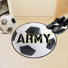 Army West Point Black Knights Soccer Ball Rug - 27in. Diameter - Army West Point